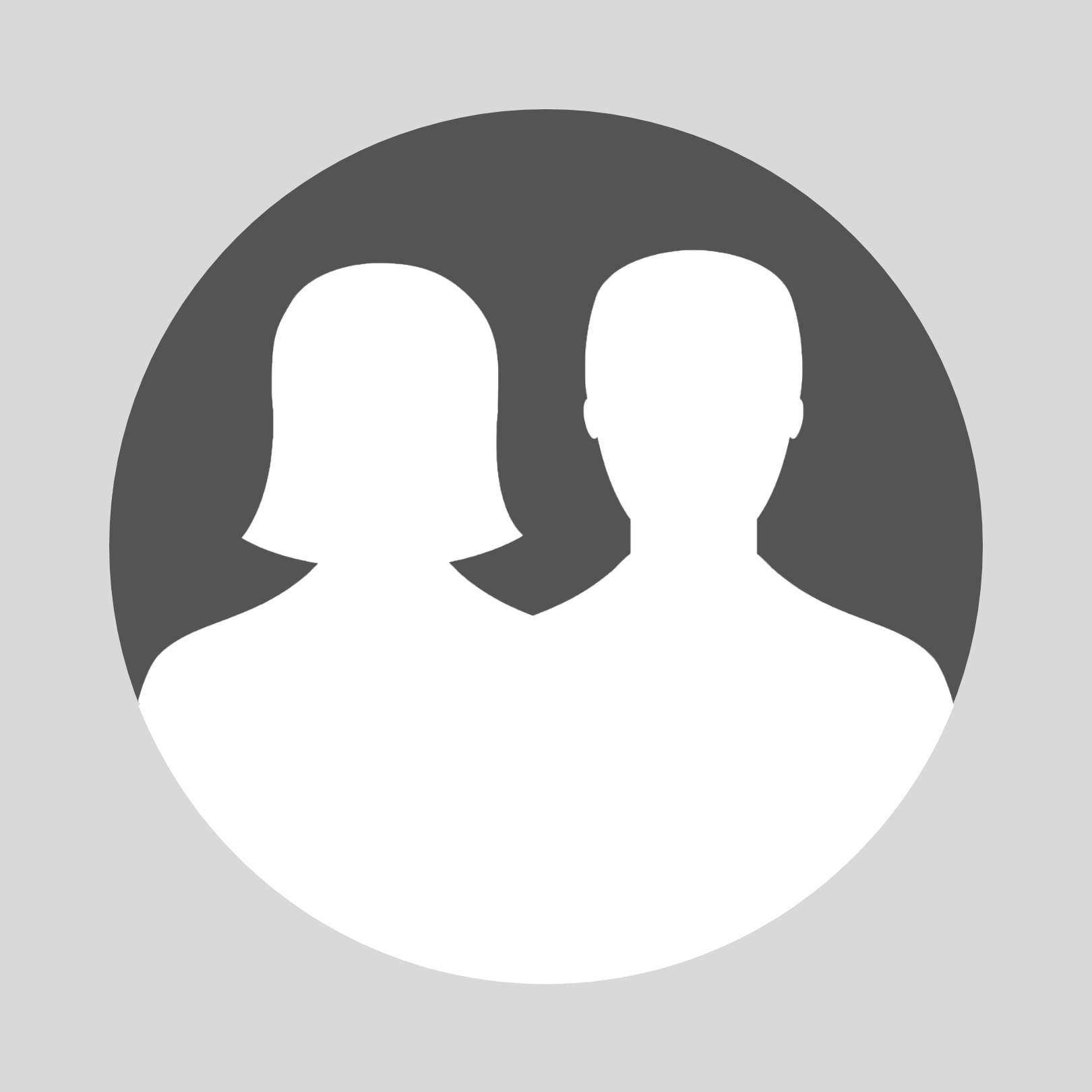 Avatar-Paar im Profil mit Mann und Frau.